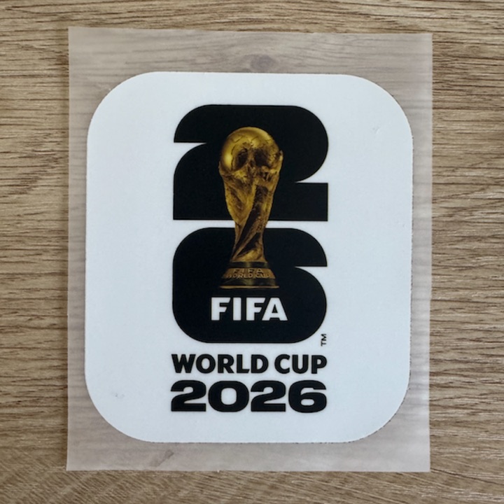 Standard white — light badge for dark shirts