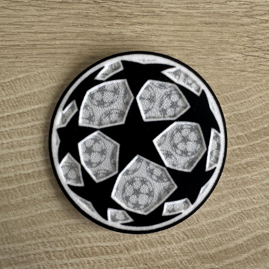 Champions League Starball Sleeve Patch — No Number
