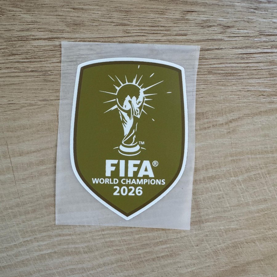 World Champions 2026 Gold Chest Badge — Spain